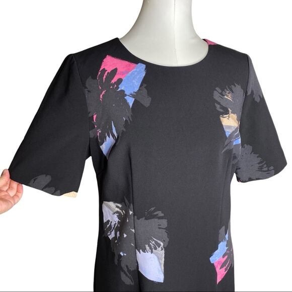 Ellen Tracy Elbow Sleeve Sheath Dress size 10 Peite - Picture 6 of 10